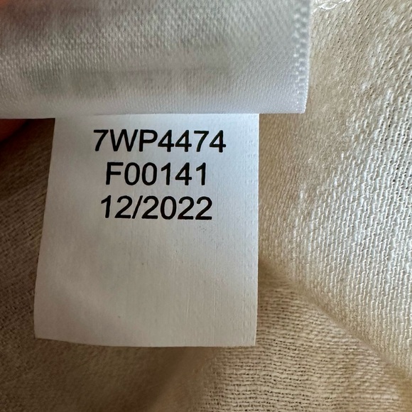 Lucky Brand Hazel Embroidered Cotton Blend Boho Peasant Top Size Medium - Picture 11 of 13